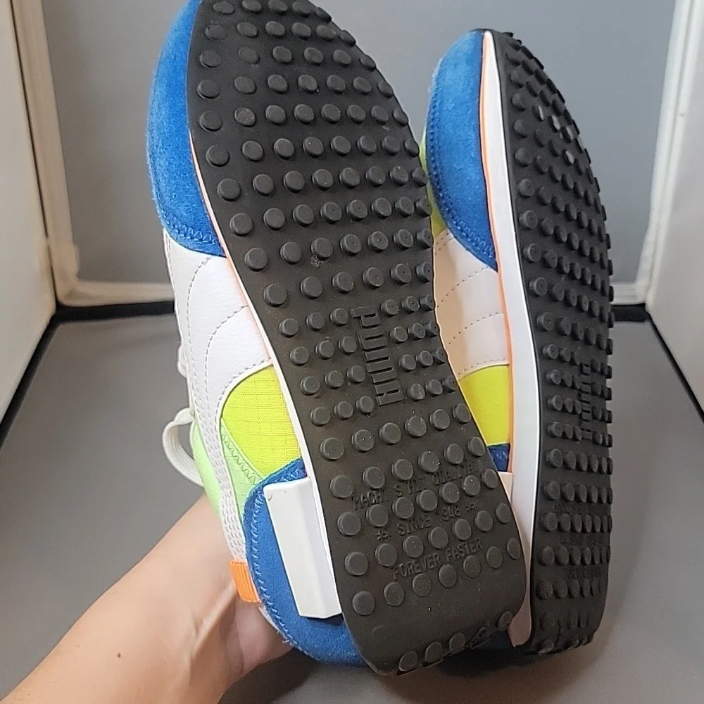 Puma Future Rider Play On Sneakers Retro Design Size 7 C Or 39
